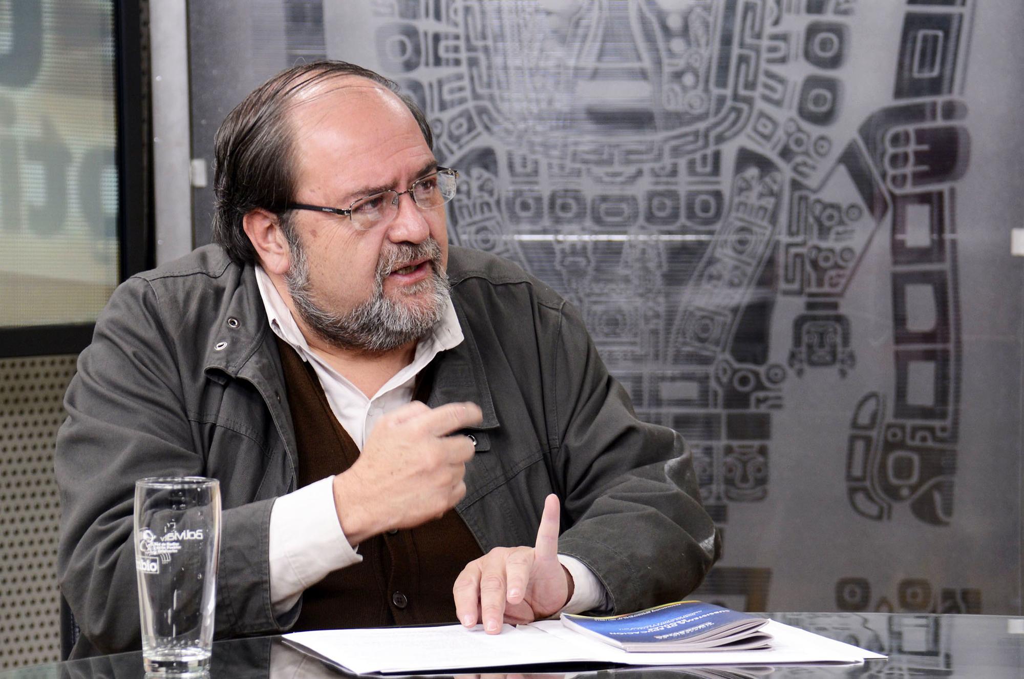 Roberto Aguilar, exministro de educación boliviano